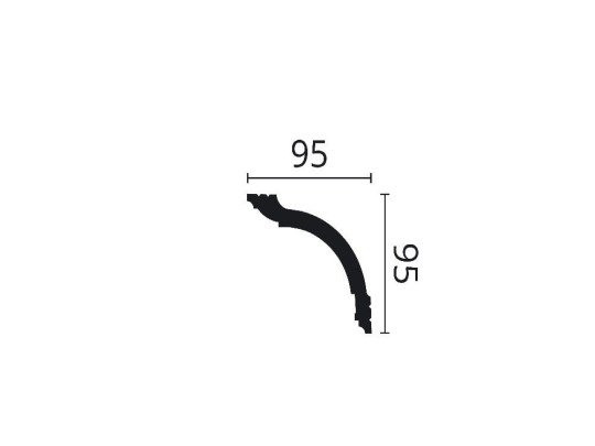 Listwa sufitowa NMC Wallstyl WT17