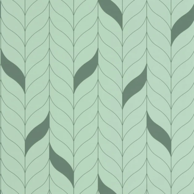 Caselio 103977211 Green & Co Manille Vert De Gris - tapeta geometryczna