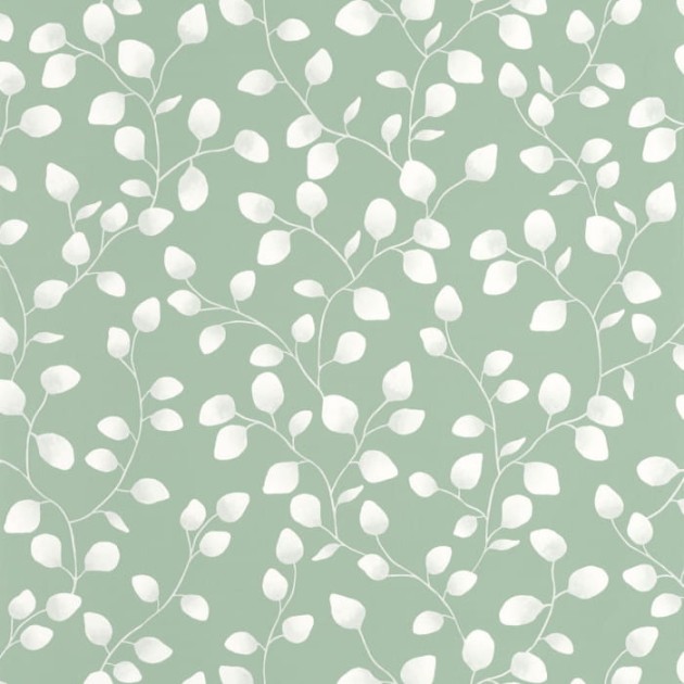 Caselio 103867129 Green & Co Melbourne Vert De Gris - tapeta w liście eukaliptusa