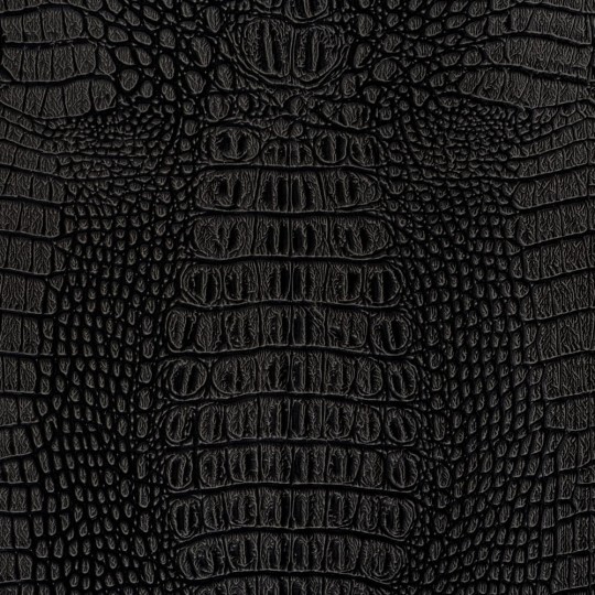 VINYLPEX W34.05 Hector - tapeta obiektowa skóra krokodyla czarna