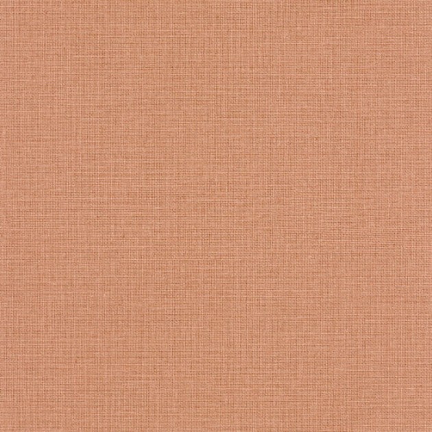 Caselio 104014020 Uni Jute Uni Mat Terracotta - tapeta imitująca naturalną tkaninę