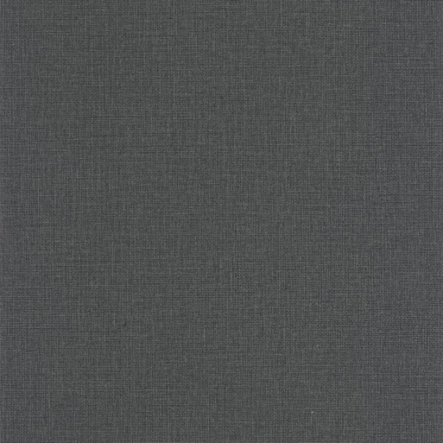 Caselio 104019490 Uni Jute Uni Mat Anthracite - tapeta imitująca naturalną tkaninę