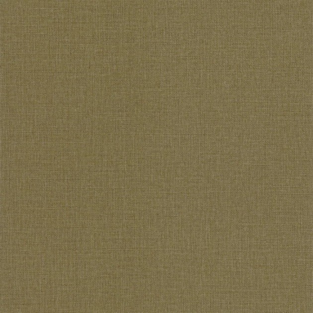 Caselio 104017342 Uni Jute Uni Mat Kaki - tapeta imitująca naturalną tkaninę