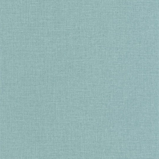 Caselio 104016226 Uni Jute Uni Mat Turquoise - tapeta imitująca naturalną tkaninę