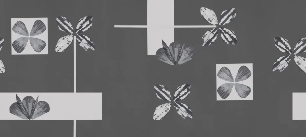 Wall&Deco WET_FW2202 Flawless Wet System - mural w kwiaty