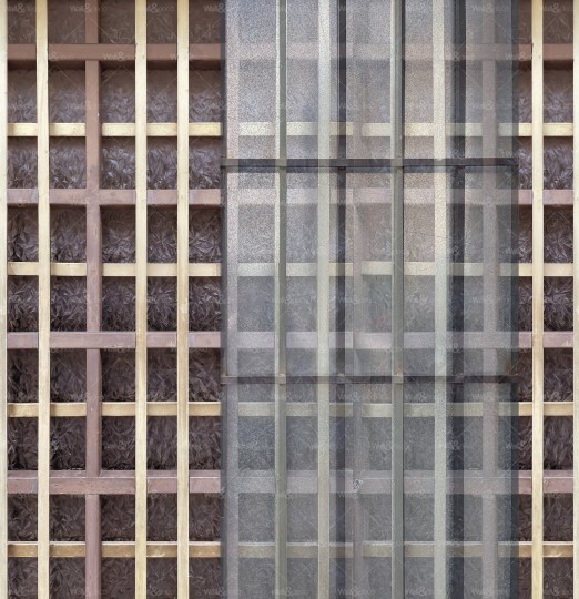 Wall&Deco WET_IP2201 Ippodamo Wet System - mural geometryczny inspirowany oknami