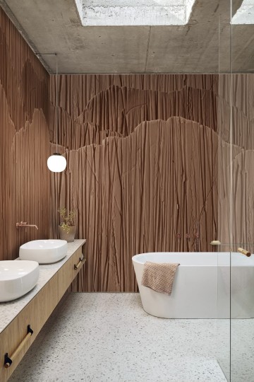 Wall&Deco WET_ST2201 Steli Wet System - mural inspirowany ziemią
