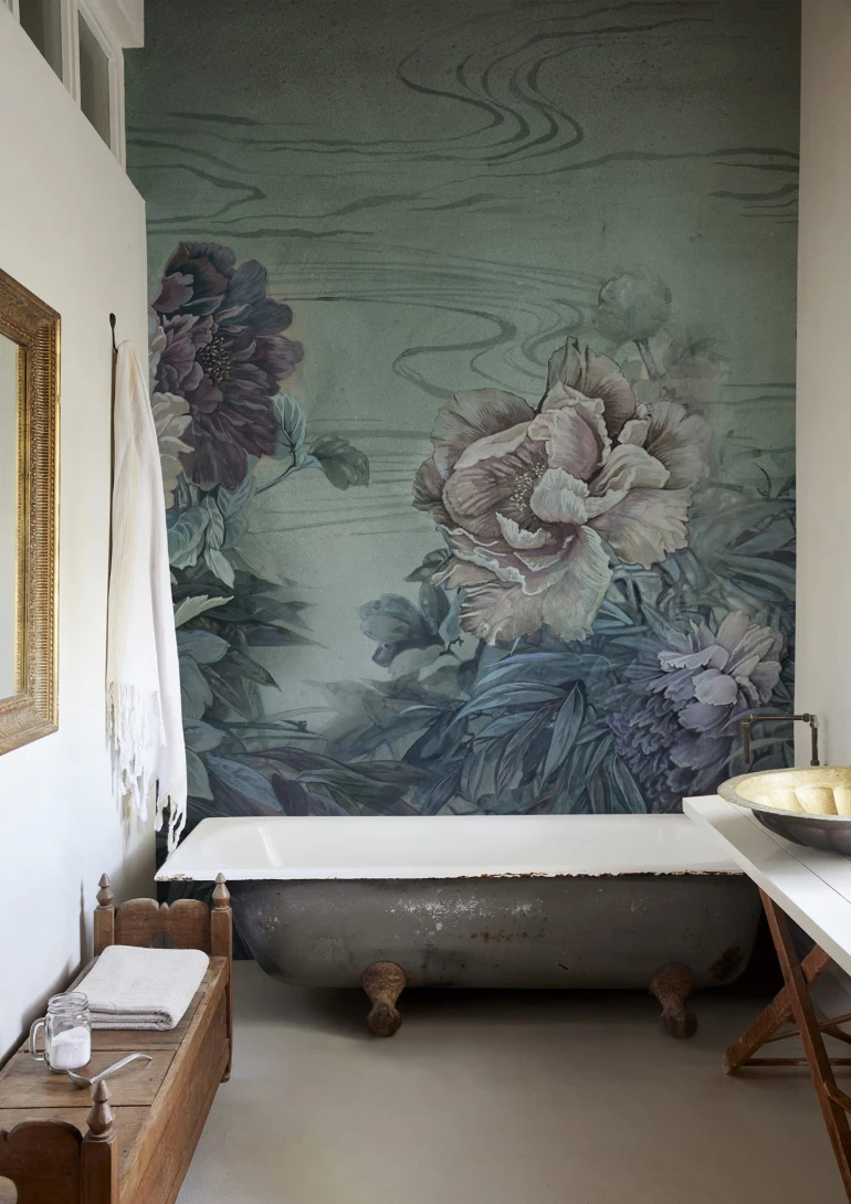 Wall&Deco WET_FL2201 Floralia Wet System - mural w kwiaty