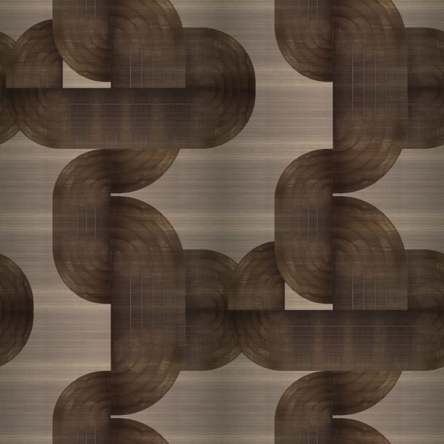 Wall&Deco OUT_WV2201 Weaves Out System 2022 - mural w abstrakcyjne fale