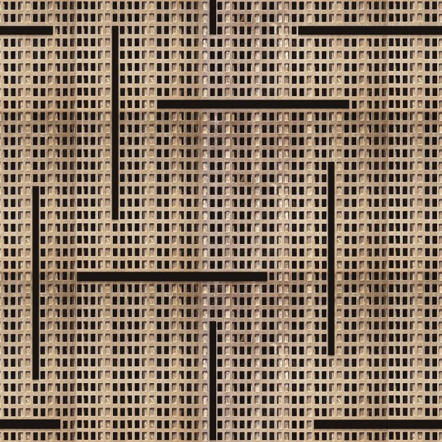 Wall&Deco OUT_GB2201 Graphic Buzz Out System 2022 - mural geometryczny