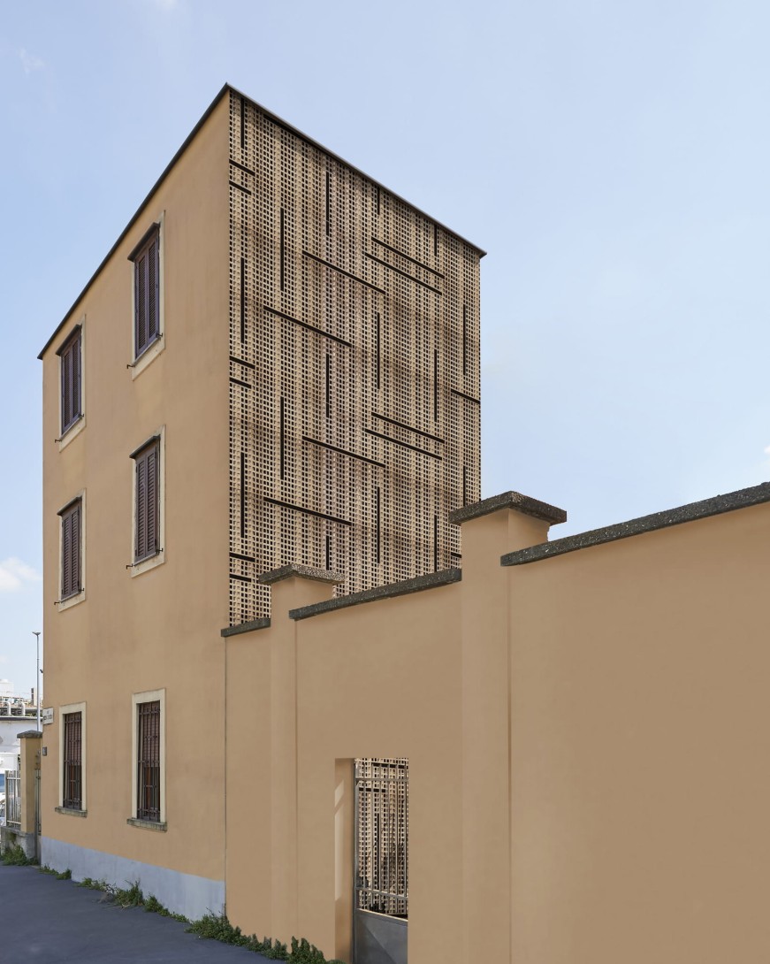 Wall&Deco OUT_GB2201 Graphic Buzz Out System 2022 - mural geometryczny