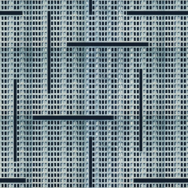 Wall&Deco OUT_GB2202 Graphic Buzz Out System 2022 - mural geometryczny