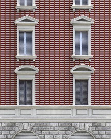 Wall&Deco OUT_BB2201 Between The Lines Bologna Out System 2022 - mural geometryczny