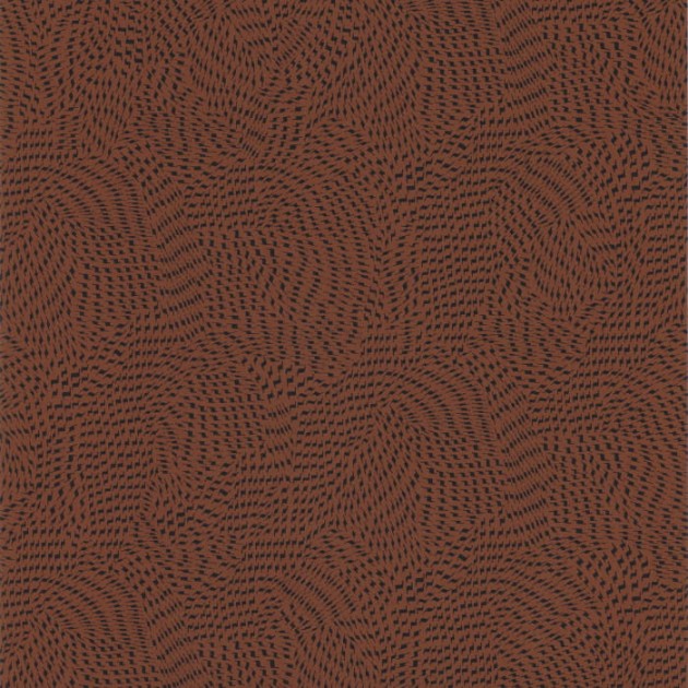 Casamance 75722956 Square Jasmin Passy Terracotta - tapeta geometryczna trójwymiarowa