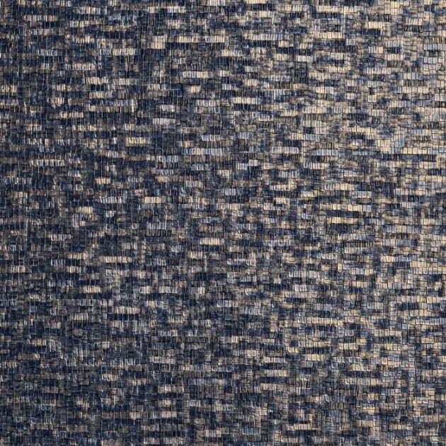 Casamance 75043680 Textures Metalliques Tessela Marine - tapeta w drobną mozaikę