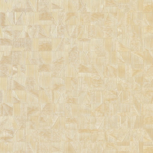 Casamance 74400956 Textures Metalliques Tiznit Blanc - tapeta mozaika metaliczna
