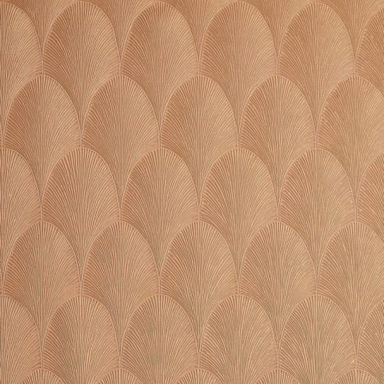 Casamance 75781630 Textures Metalliques Tourmaline Vieux Rose - tapeta łuki w stylu art-deco
