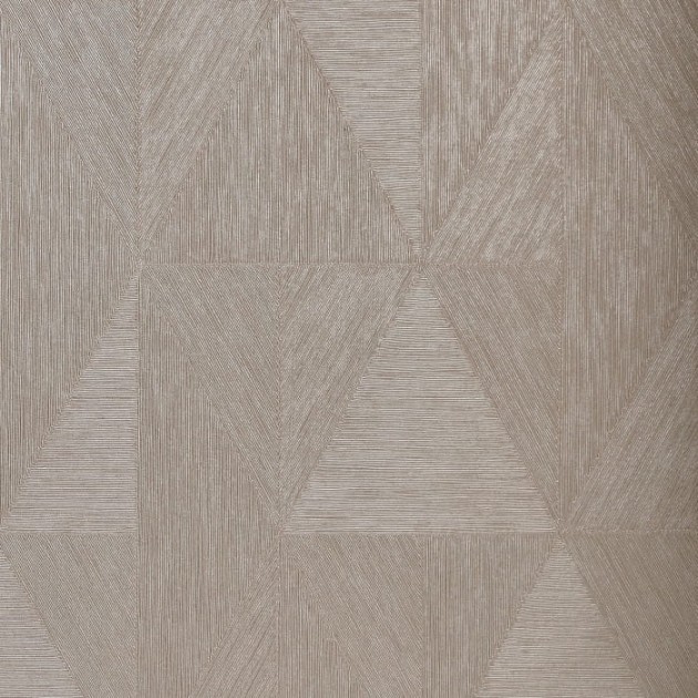 Casamance 75770712 Textures Metalliques Parangon Argent - tapeta z motywem rombów
