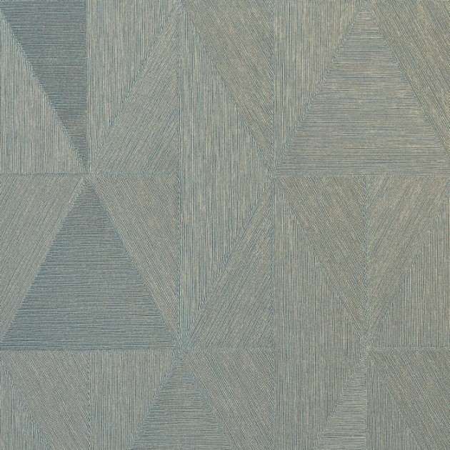 Casamance 75770814 Textures Metalliques Parangon Opaline - tapeta z motywem rombów