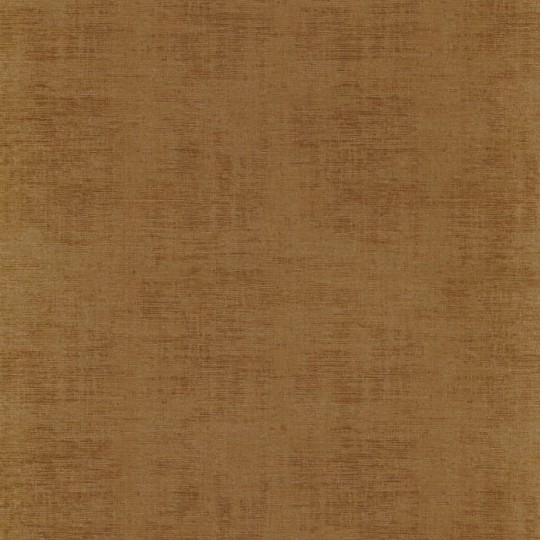 Casamance 74394452 Le Velours 2 Johara Tabac - tytoniowa tapeta imitująca tkaninę