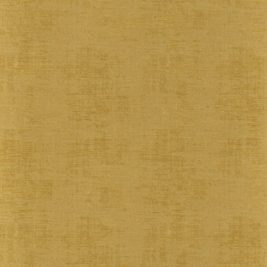 Casamance 74394554 Le Velours 2 Johara Banane - żółta tapeta imitująca tkaninę