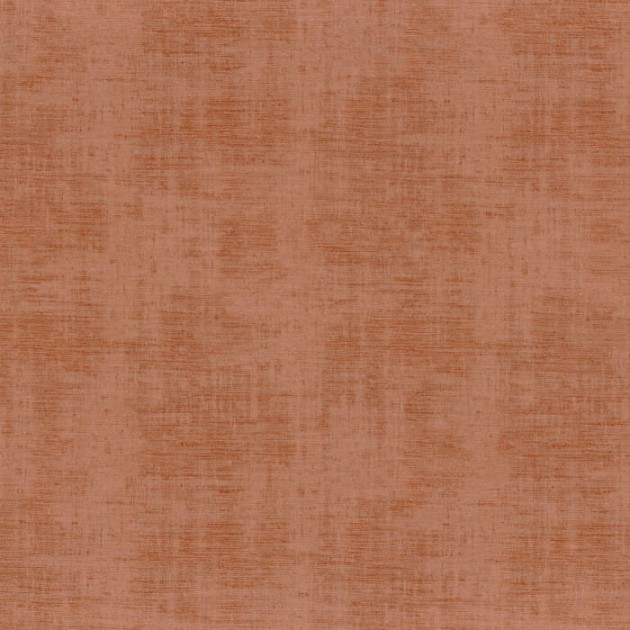 Casamance 74396798 Le Velours 2 Johara Terre De Sienne - rdzawa tapeta imitująca tkaninę