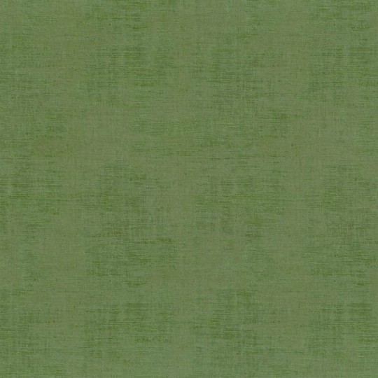 Casamance 74395778 Le Velours 2 Johara Garden Peas - zielona tapeta imitująca tkaninę
