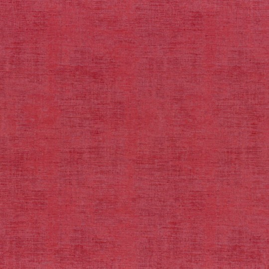 Casamance 74396902 Le Velours 2 Johara Rose Maharadjah - czerwona tapeta imitująca tkaninę