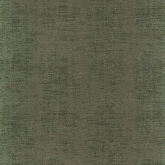 Casamance 74393024 Le Velours 2 Johara Kaki - zielona tapeta imitująca tkaninę