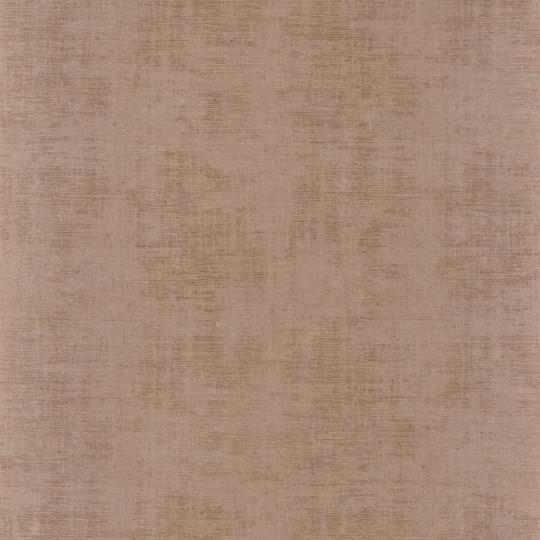 Casamance 74392412 Le Velours 2 Johara Latte - brązowa tapeta imitująca tkaninę