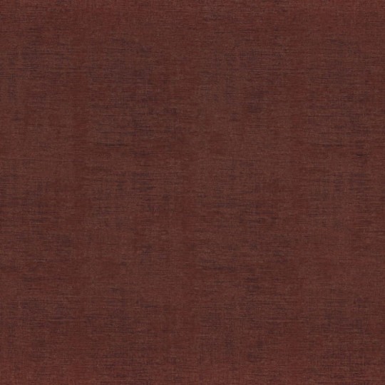 Casamance 74397004 Le Velours 2 Johara Cedre Rouge - czerwona tapeta imitująca tkaninę