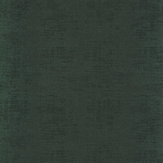 Casamance 74393330 Le Velours 2 Johara Foret - zielona tapeta imitująca tkaninę