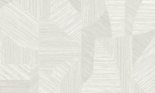 Arte 24003 Essentials Tangram Caprice Washed White - tapeta z geometryczną mozaiką