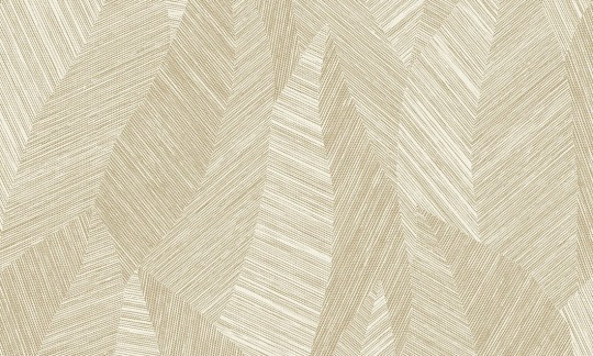 Arte 24024 Essentials Tangram Bounty Sand - tapeta w tkane liście