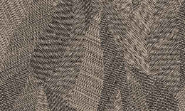 Arte 24026 Essentials Tangram Bounty Taupe - tapeta w tkane liście