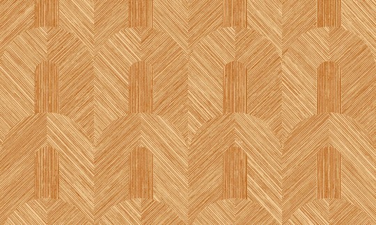 Arte 24060 Essentials Tangram Dome Amber - tapeta w tkane wzory geometryczne
