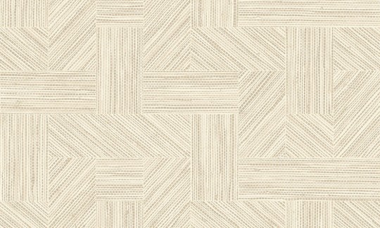Arte 24044 Essentials Tangram Intarsio Sand - tapeta o wzorze plecionki