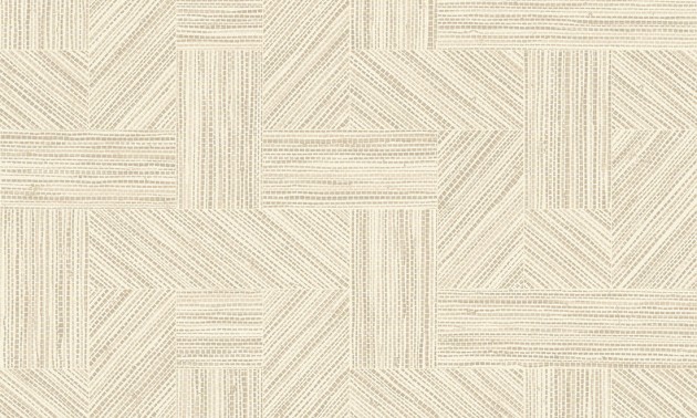 Arte 24044 Essentials Tangram Intarsio Sand - tapeta o wzorze plecionki