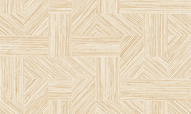 Arte 24045 Essentials Tangram Intarsio Mustard - tapeta o wzorze plecionki