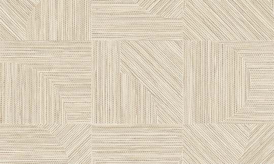 Arte 24084 Essentials Tangram Splice Beach - tapeta o wzorze asymetrycznej plecionki