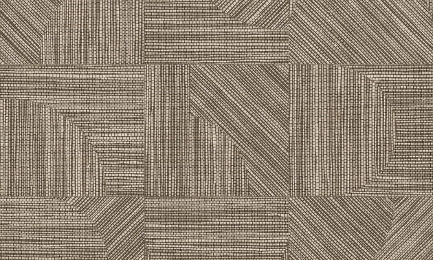Arte 24085 Essentials Tangram Splice Sandstone - tapeta o wzorze asymetrycznej plecionki