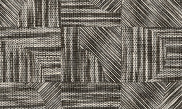 Arte 24086 Essentials Tangram Splice Aged Cedar - tapeta o wzorze asymetrycznej plecionki