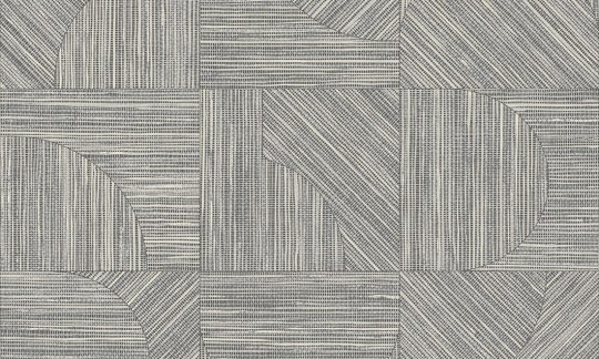 Arte 24087 Essentials Tangram Splice Fjord - tapeta o wzorze asymetrycznej plecionki