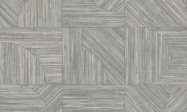 Arte 24087 Essentials Tangram Splice Fjord - tapeta o wzorze asymetrycznej plecionki