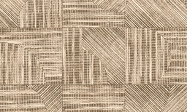 Arte 24088 Essentials Tangram Splice Toffee - tapeta o wzorze asymetrycznej plecionki