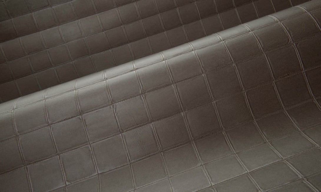 Arte 21021 Textura Alma Mocha - brązowa tapeta imitująca skórę