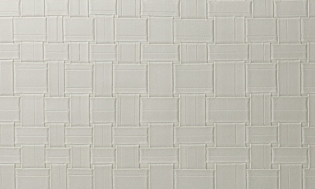 Arte 31570 Textura Weave Glazed White - tapeta imitująca plecioną skórę