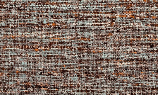 Arte 40546 Textura Aspero Blue Orange - tapeta o grubym splocie