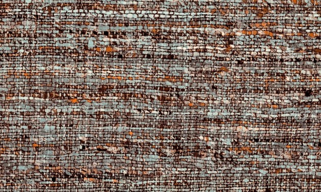 Arte 40546 Textura Aspero Blue Orange - tapeta o grubym splocie