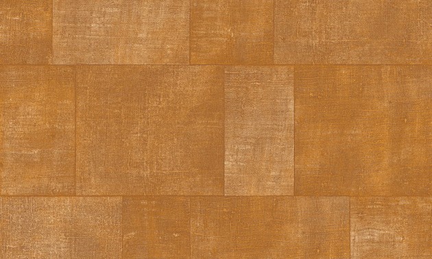 Arte 49541 Textura Cuadro Ochre - tapeta imitująca len w prostokąty